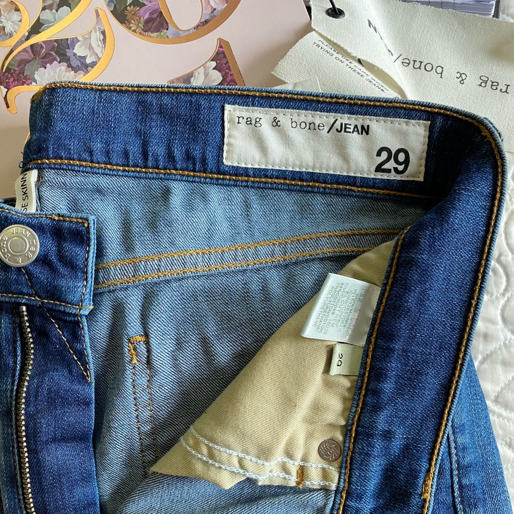 NWT Rag & Bone High Rise Skinny - Picture 5 of 5